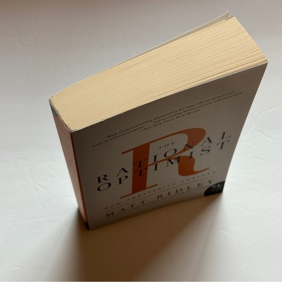 The Rational Optimist by Matt Ridley | Economics, Science | Paperback Book - Picture 4 of 6